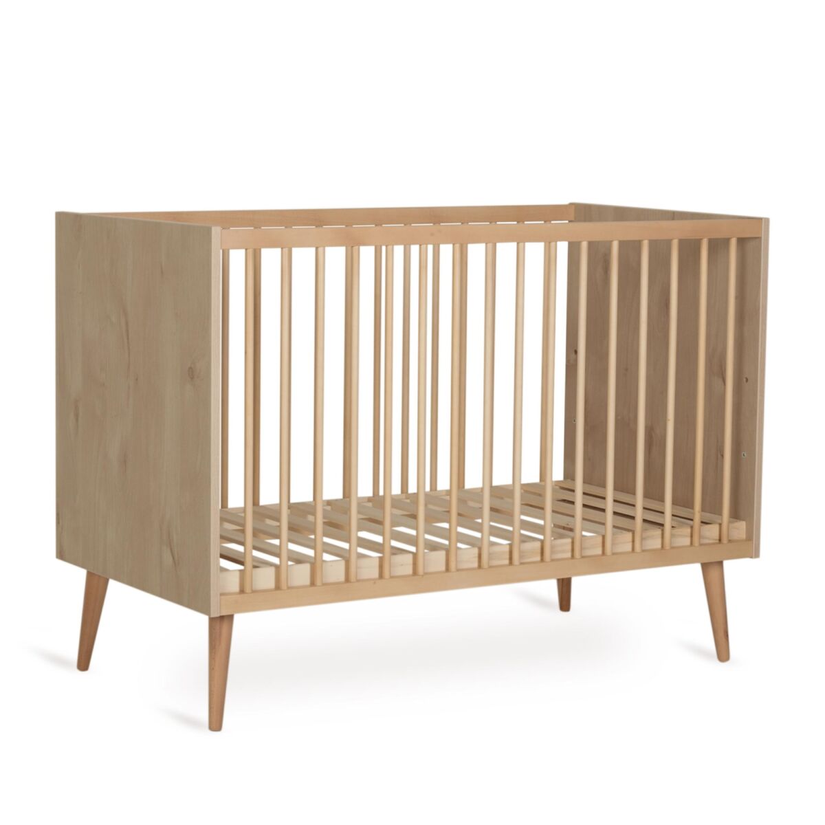 Quax Cocoon tremmeseng 60x120 cm – Natural Oak