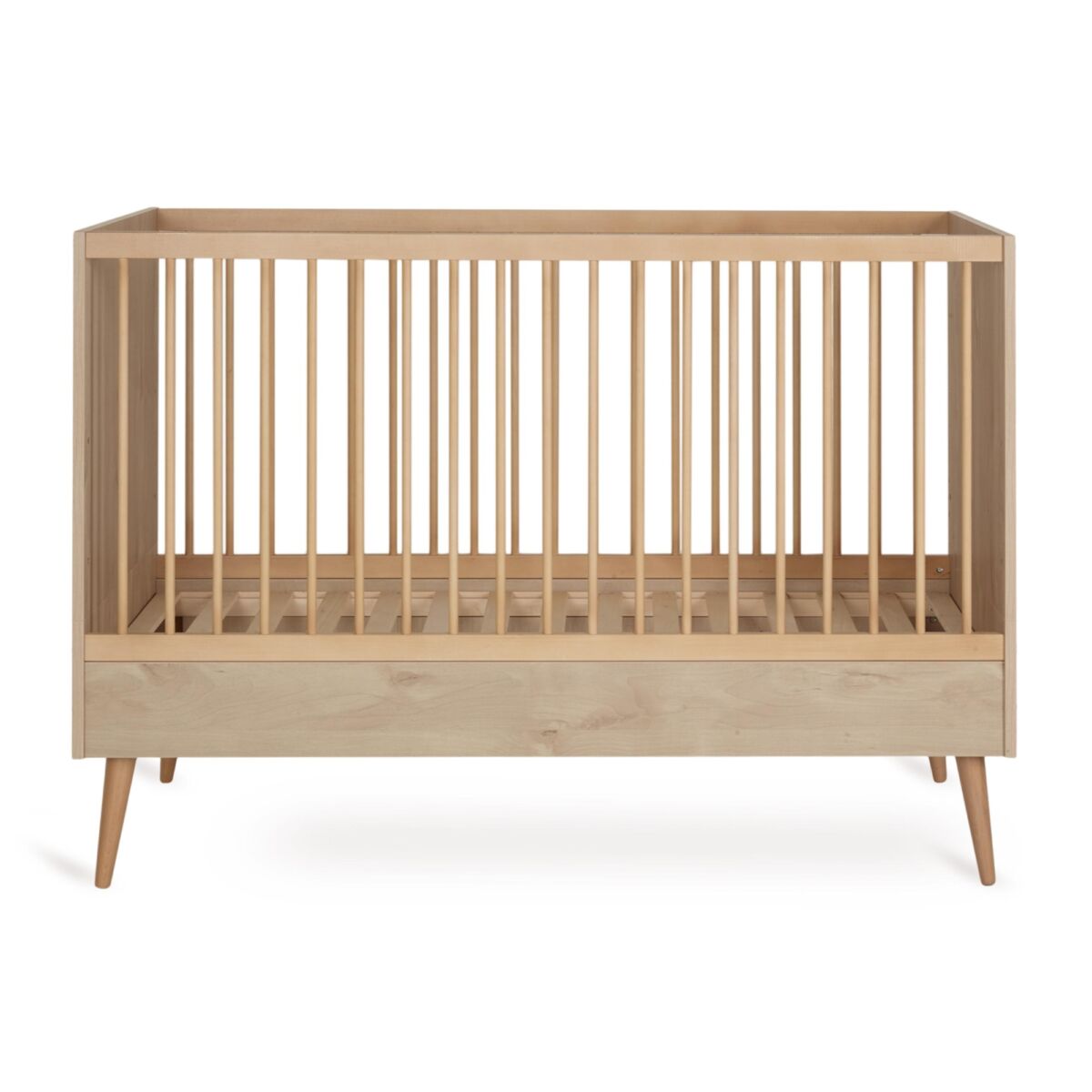 Quax Cocoon tremmeseng 70x140 cm – Natural Oak