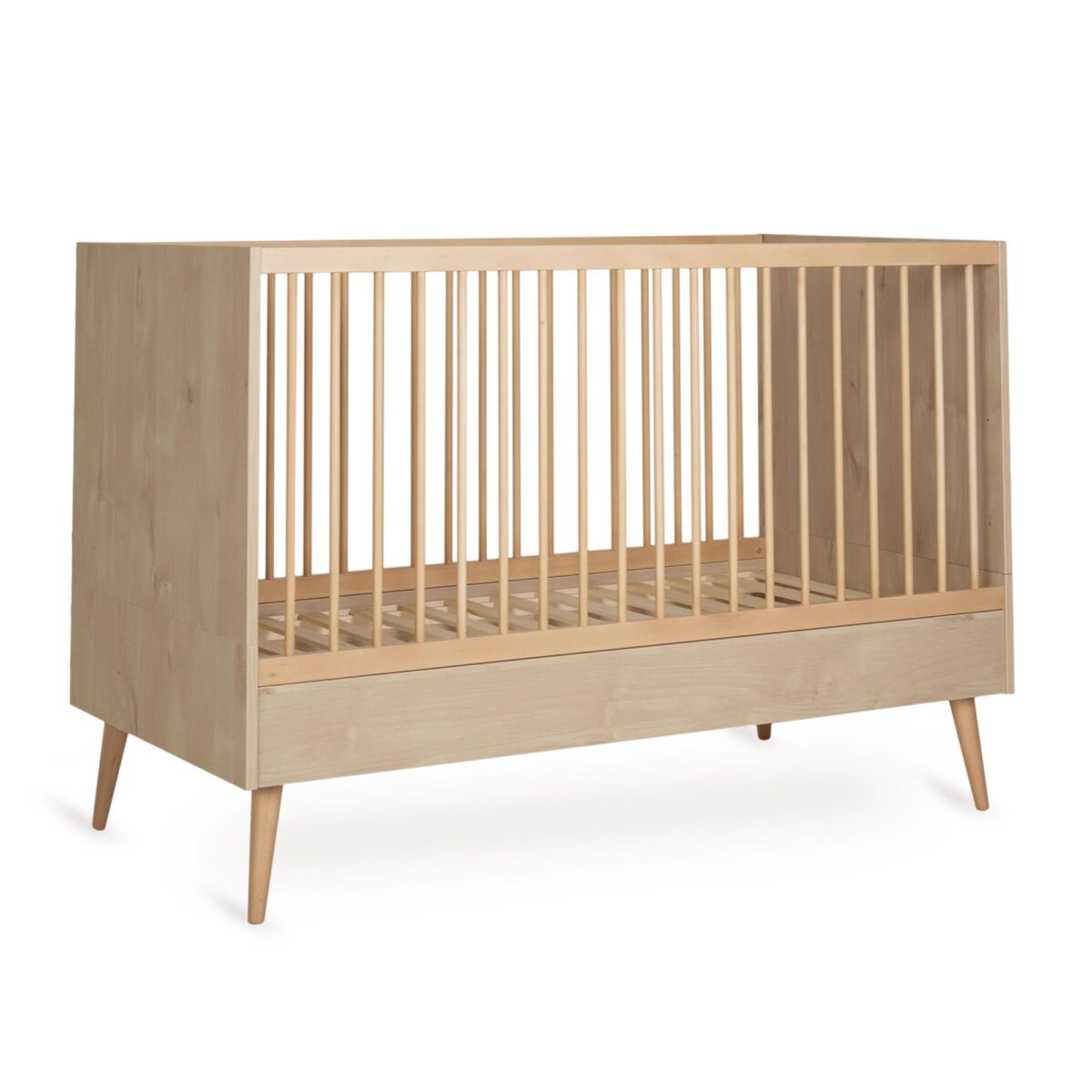 Quax Cocoon tremmeseng 70x140 cm – Natural Oak