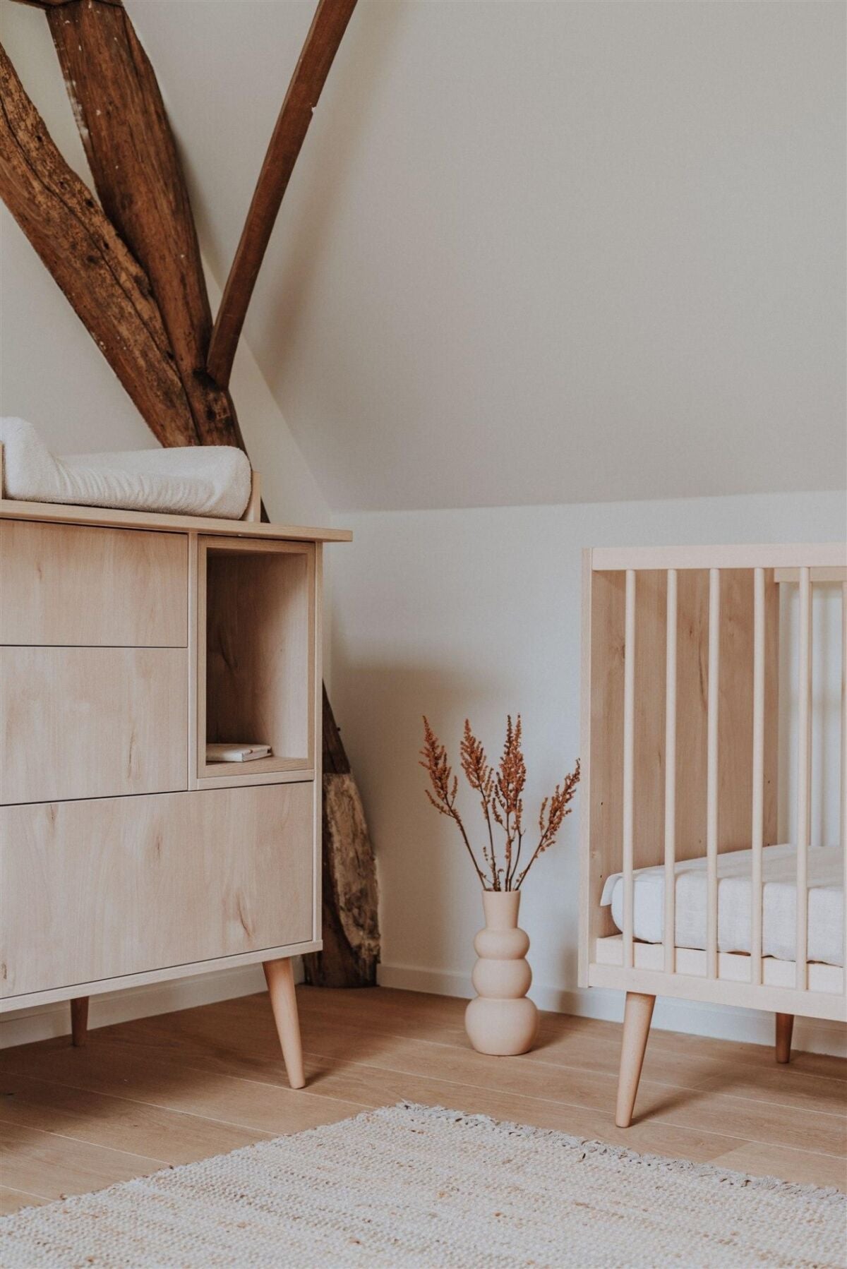 Quax Cocoon pusleforlængelse til kommode - Natural Oak