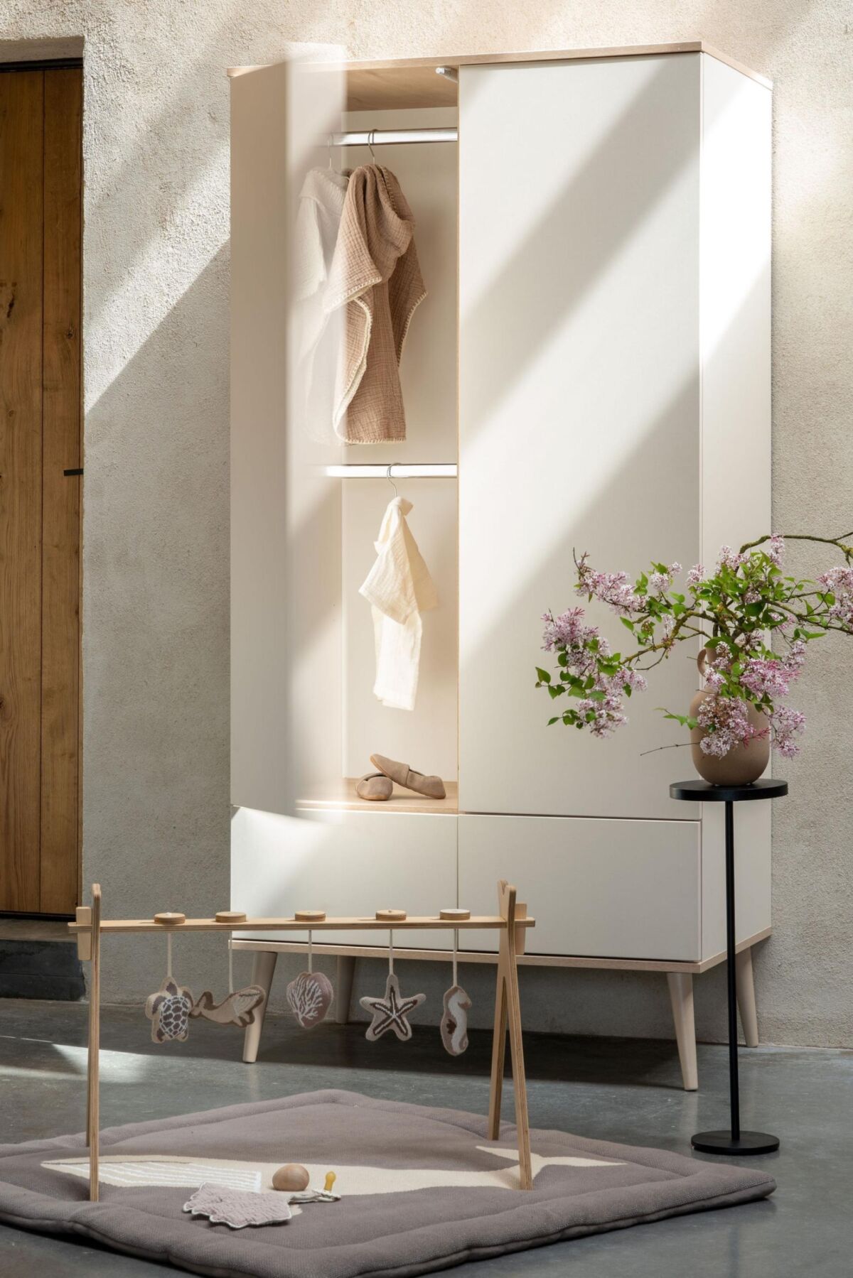 Quax Flow garderobeskab – Clay