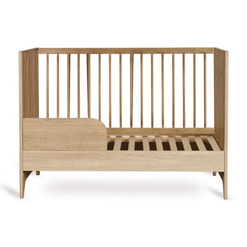 Quax Tsugi tremmeseng 120 × 60 cm – Honey Ash (Konvertibel)