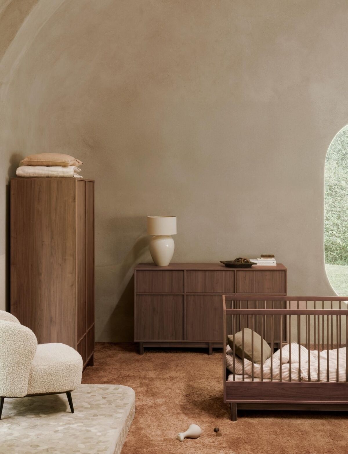 Quax Kyo Tremmeseng 70x120 cm – Valnød