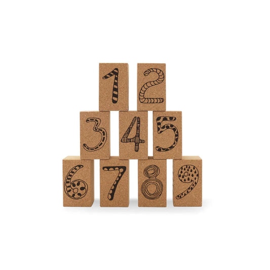 by KlipKlap KK Building Blocks – Nature (korkklodser)