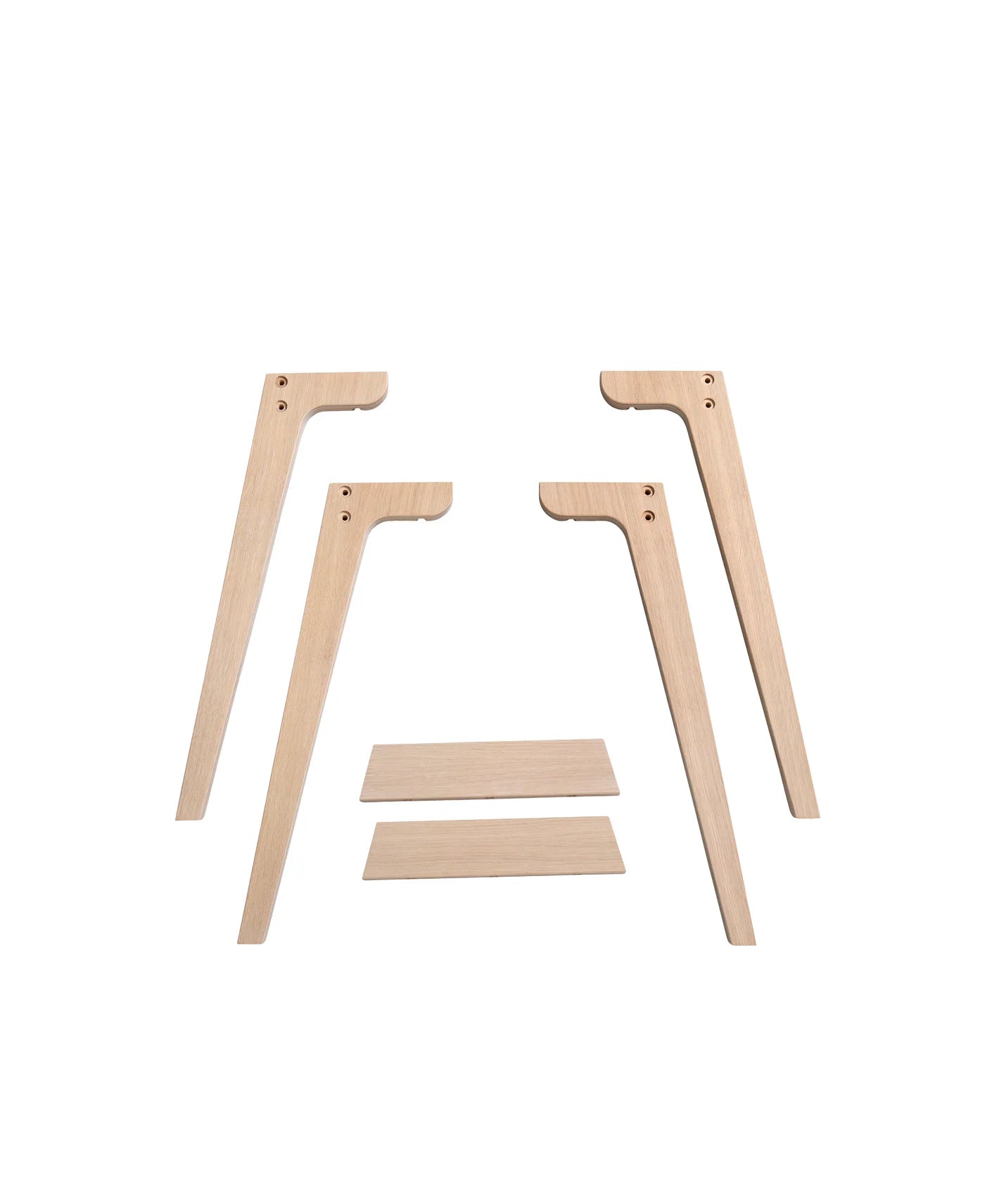 Oliver Furniture Wood ekstra ben til skrivebord 66 cm – eg
