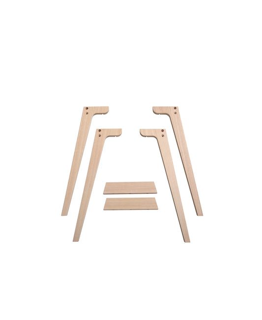 Oliver Furniture Wood ekstra ben til skrivebord 72,6 cm – eg