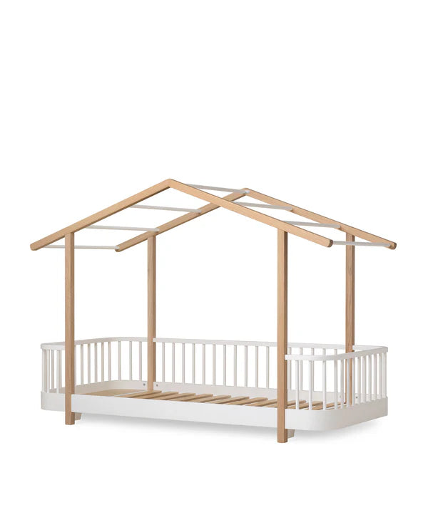 Oliver Furniture Wood Original husseng 90x200 cm – hvid/eg