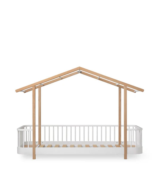 Oliver Furniture Wood Original husseng 90x200 cm – hvid/eg