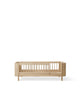 Oliver Furniture Wood Mini+ juniorseng i eg – 68x162 cm