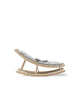 Oliver Furniture Wood baby- og juniorvippestol – eg/grå