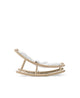 Oliver Furniture Wood baby- og juniorvippestol – eg/hvid