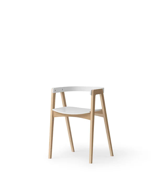 Oliver Furniture Wood armstol – hvid/eg