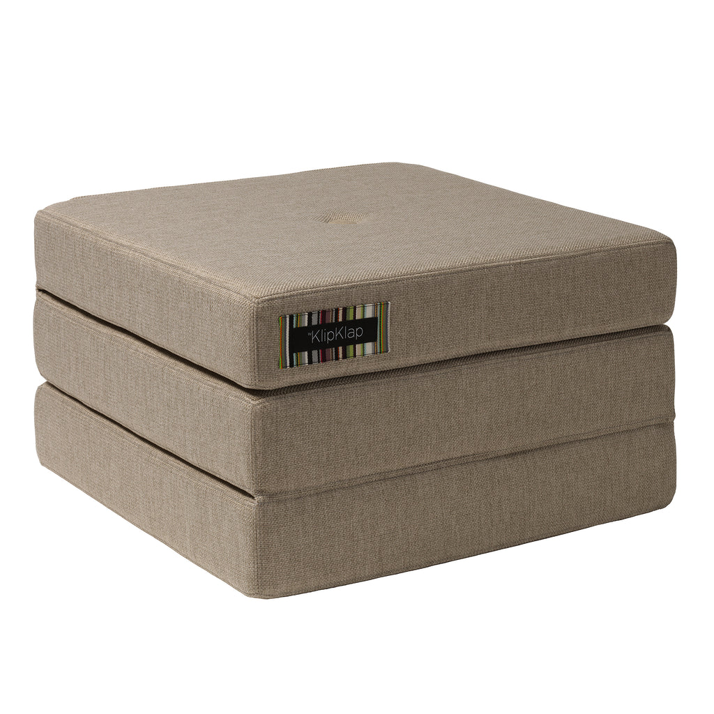 by KlipKlap KK 3 Fold Single – Sand/Sand (foldemadras)