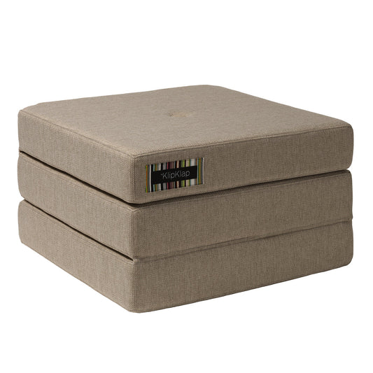 by KlipKlap KK 3 Fold Single – Sand/Sand (foldemadras)