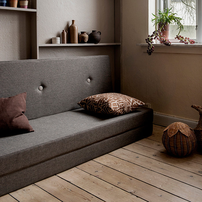 by KlipKlap KK 3 Fold XL - Brown/Sand (Stor foldemadras)