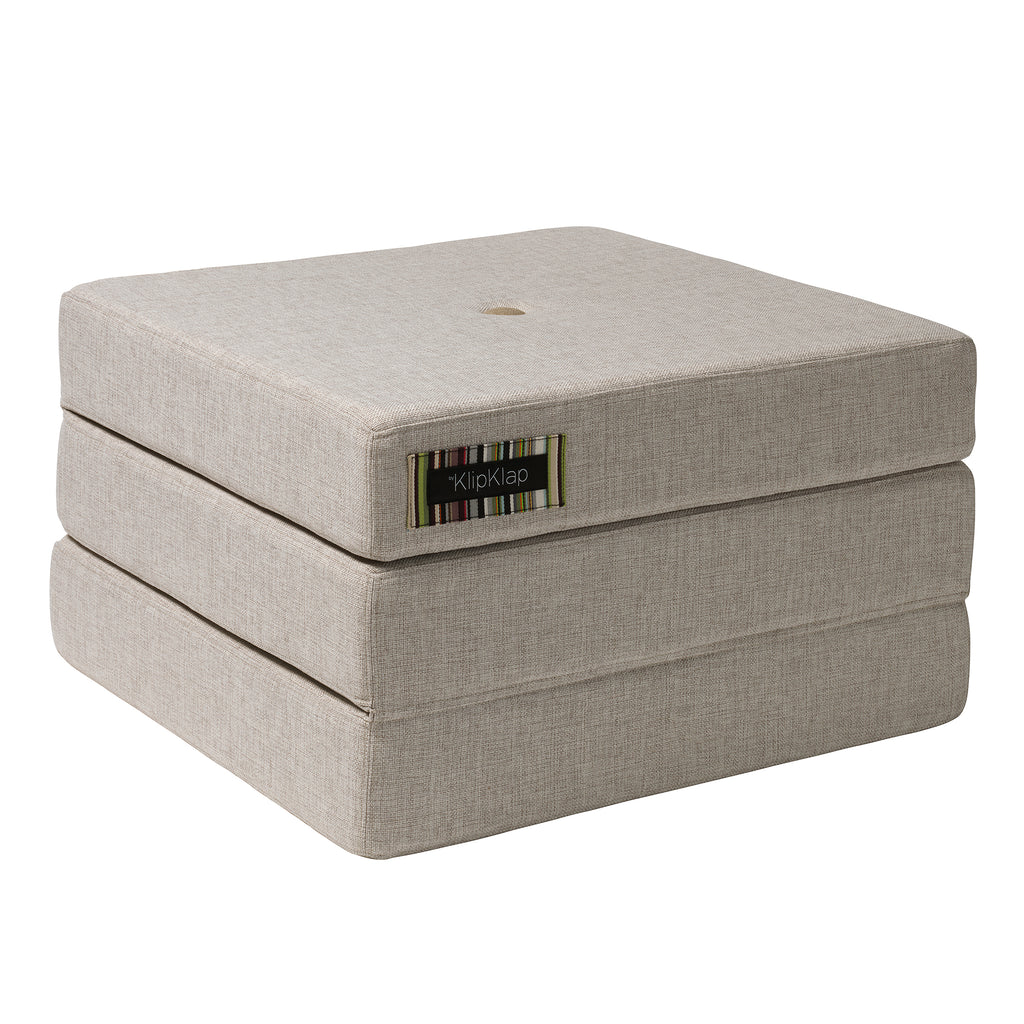 by KlipKlap KK 3 Fold Single – Beige/Sand (Foldemadras)