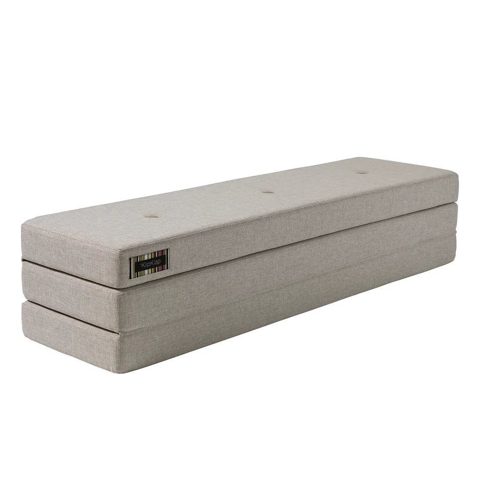 by KlipKlap KK 3 Fold – Beige/Sand (Foldemadras)