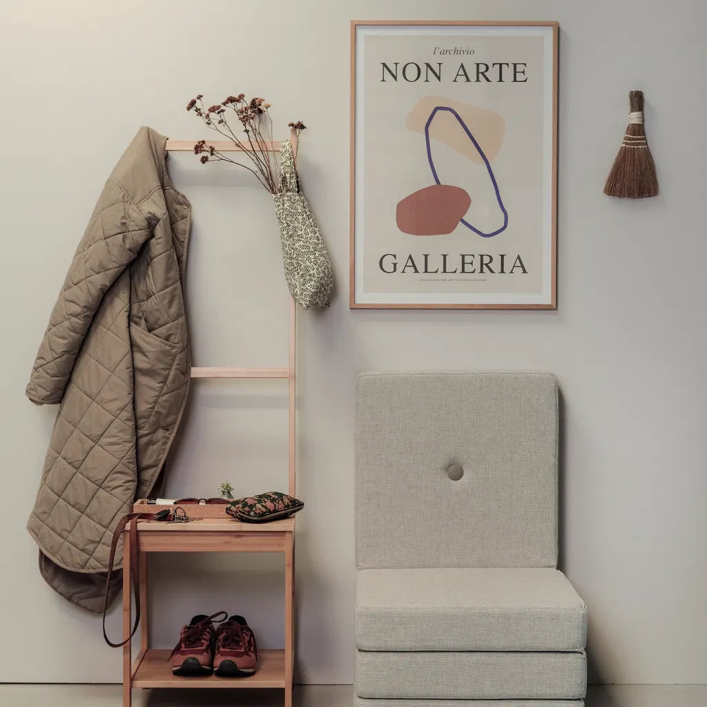 by KlipKlap KK 4 Fold - Beige/Sand (foldemadras)