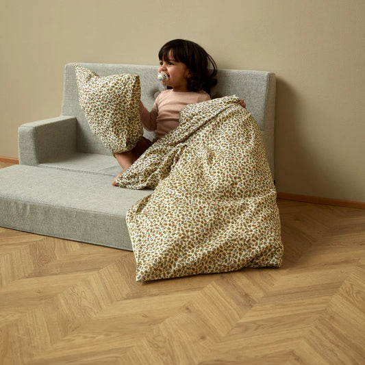 by KlipKlap KK Kids lille legesofa – Beige/Sand