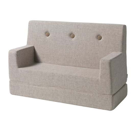 by KlipKlap KK Kids lille legesofa – Beige/Sand