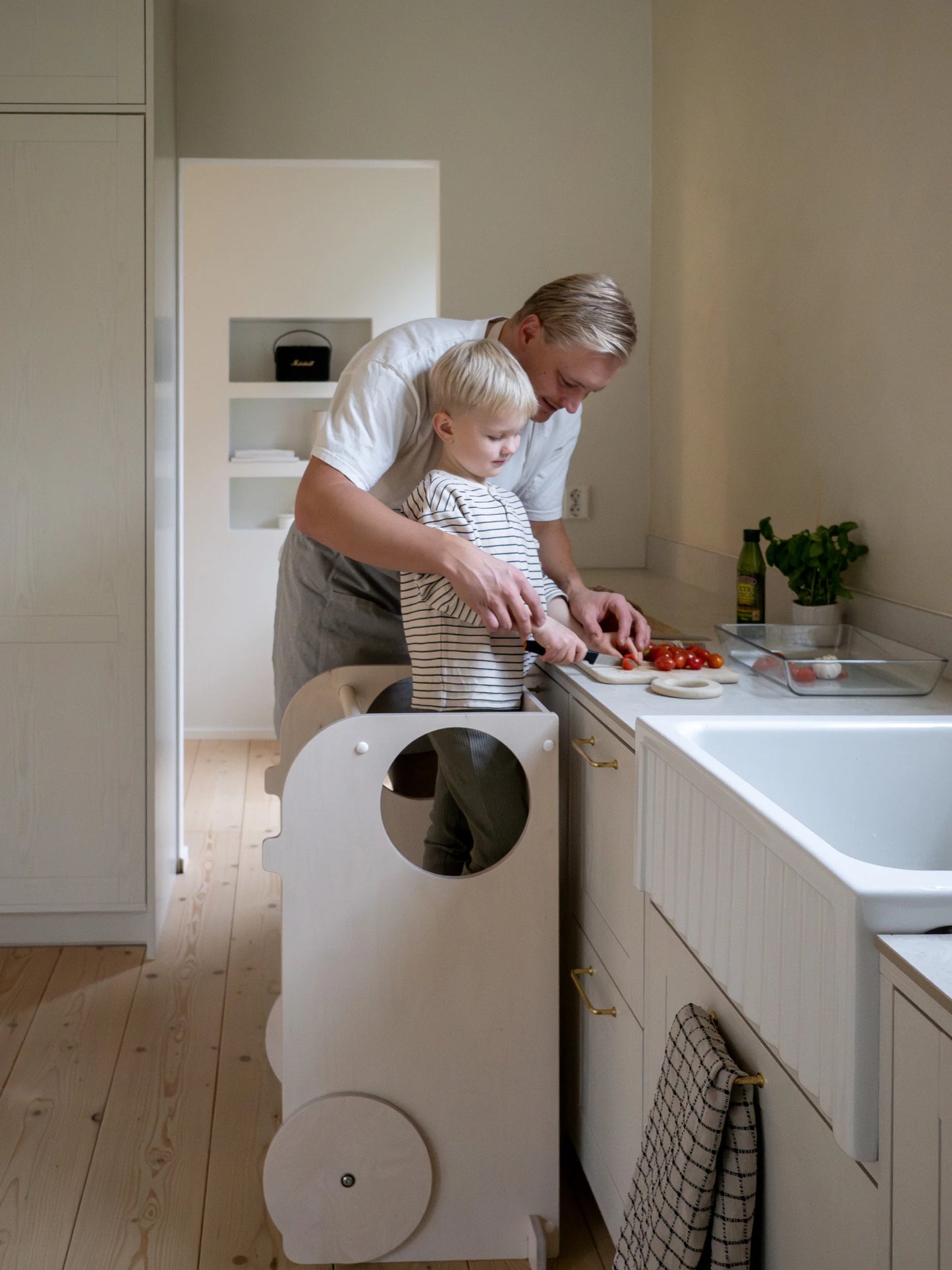 FitWood VERSO læringstårn – birk
