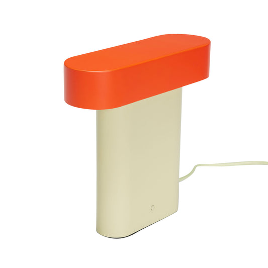 Hübsch Sleek bordlampe – grøn/rød