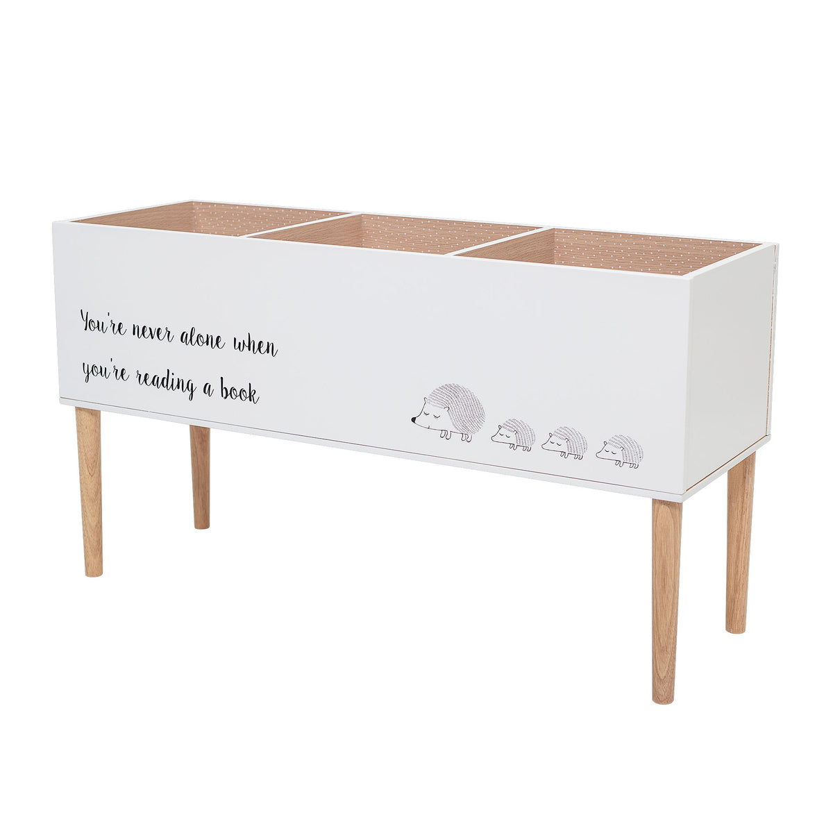 Bloomingville MINI Salam Bogkasse - Hvid