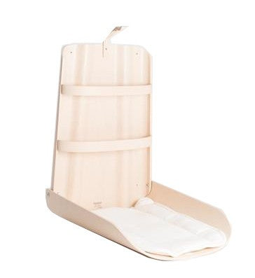 byBO design NATHI væghængt puslebord – Whitewash