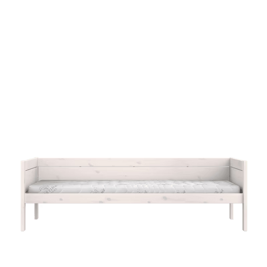 LIFETIME Kidsrooms Original enkelt børneseng 90x200 cm – hvidpigmenteret
