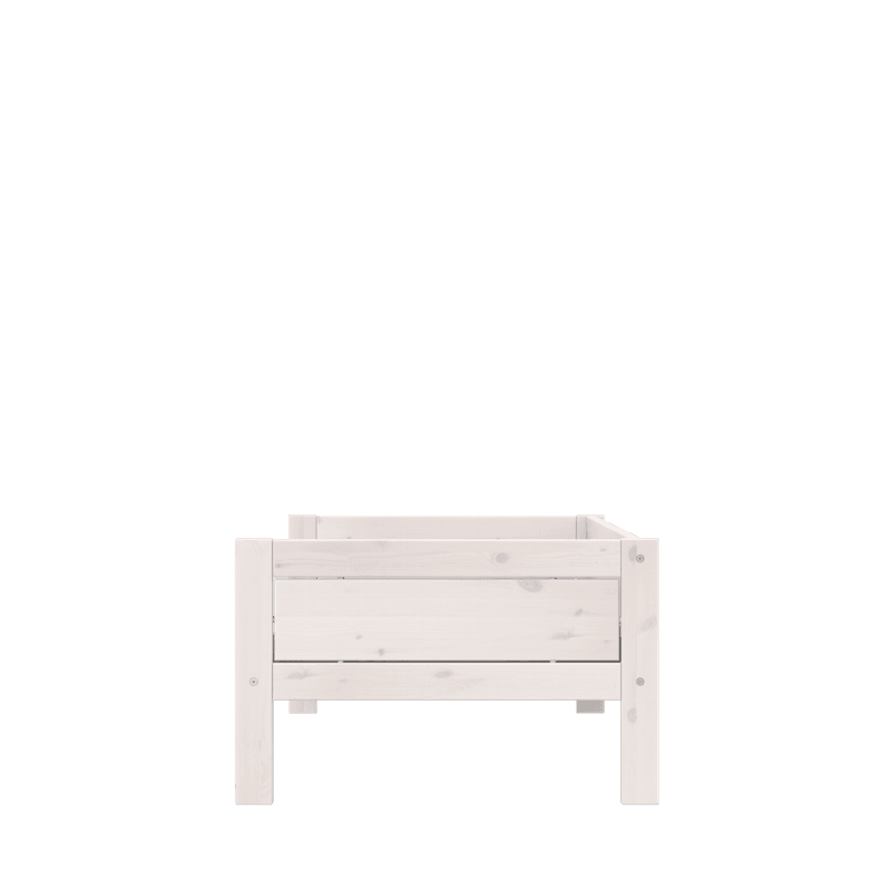 LIFETIME Kidsrooms Original enkelt børneseng 90x200 cm – hvidpigmenteret