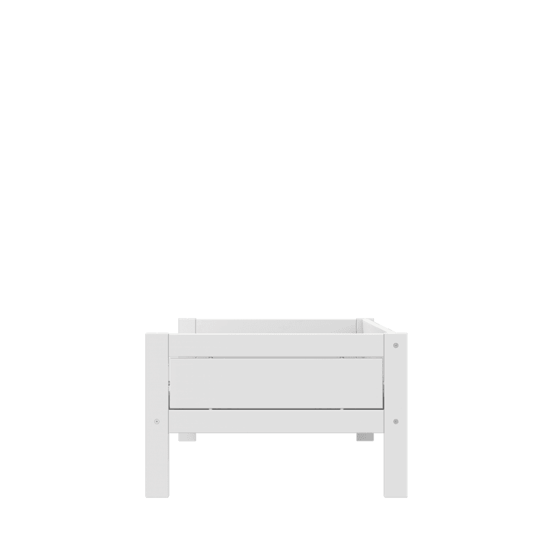 LIFETIME Kidsrooms Original enkelt børneseng 90x200 cm – hvid lak