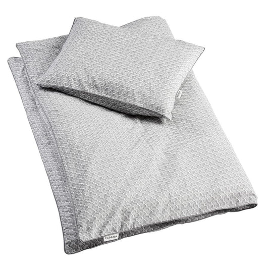 Filibabba baby sengetøj GOTS (70x80 cm) – Ocean Grey