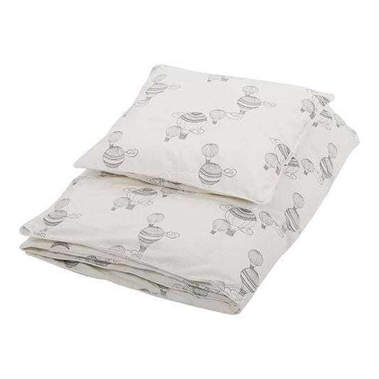 Filibabba junior sengetøj GOTS (100x130 cm) – Airballoon White