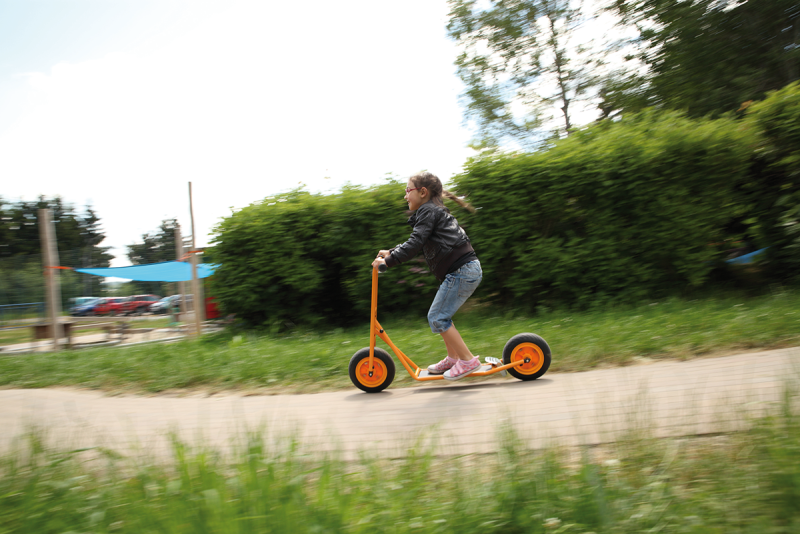 TopTrike stort løbehjul med bremse – fra 5 år