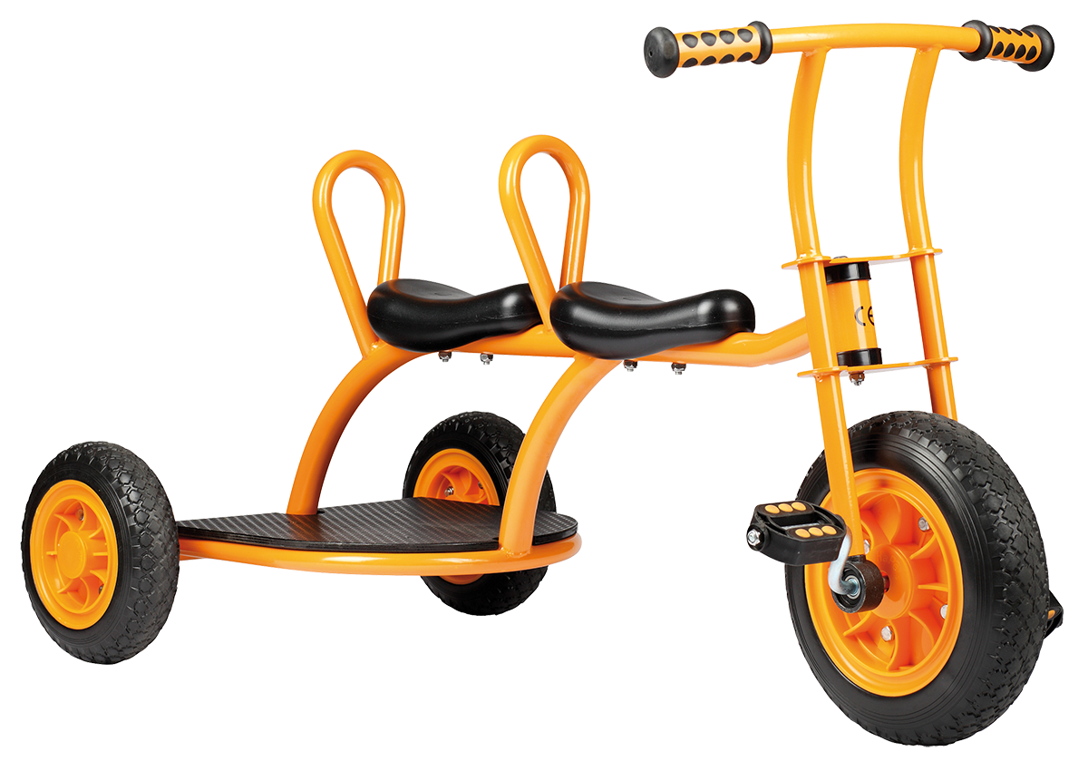 TopTrike Taxi trehjulet cykel til 3 børn – fra 3 år