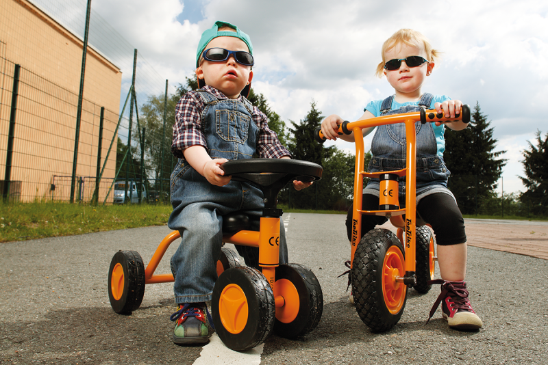 TopTrike Quaddy gåbil med 4 hjul – fra 18 måneder