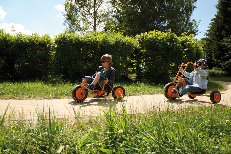 TopTrike Rider lav trehjulet cykel til terrænkørsel – fra 5 år