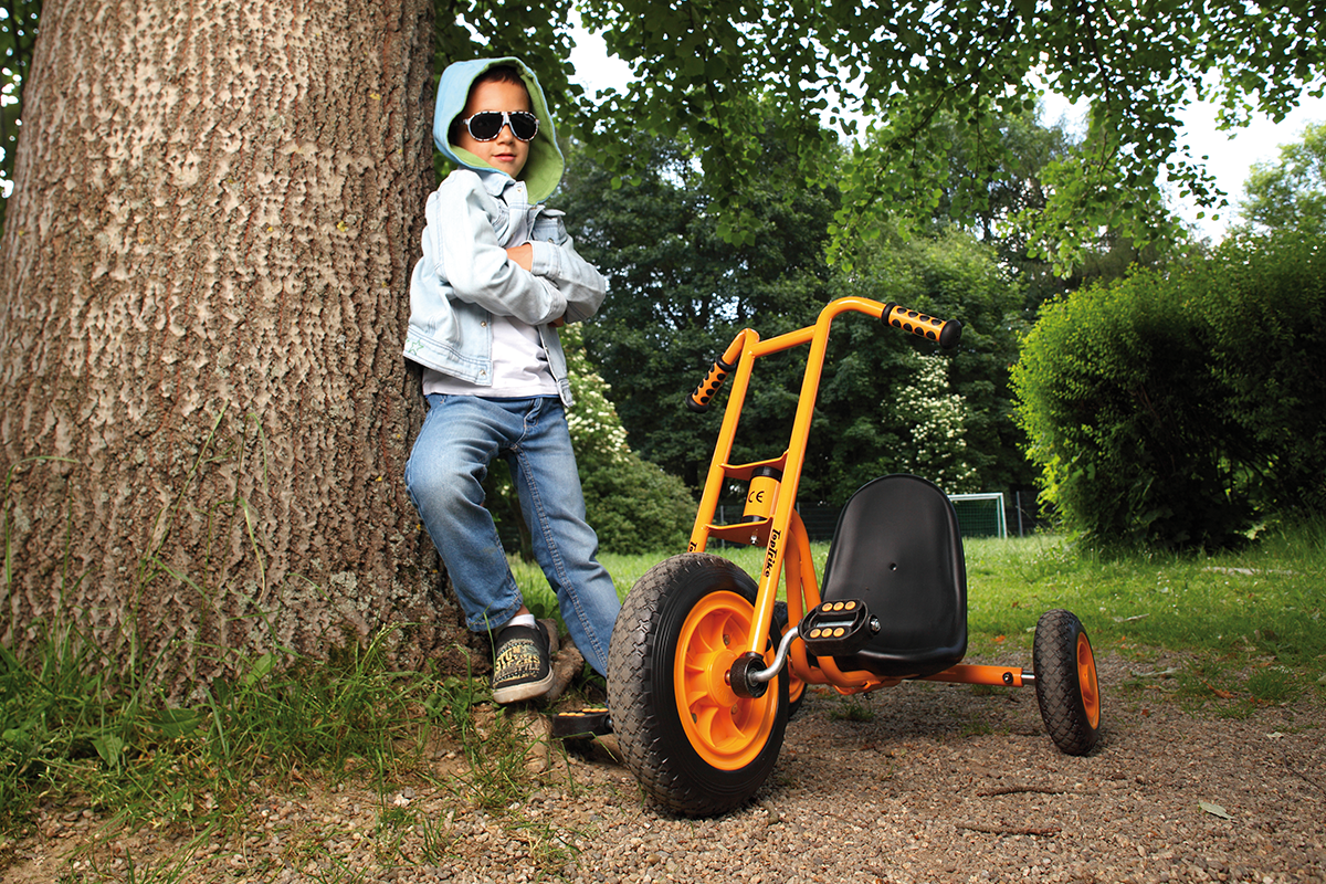 TopTrike Chopper trehjulet cykel med justerbart sæde – fra 4 år