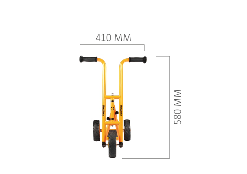 TopTrike Mini Rolly løbehjul med 3 hjul – fra 2 år
