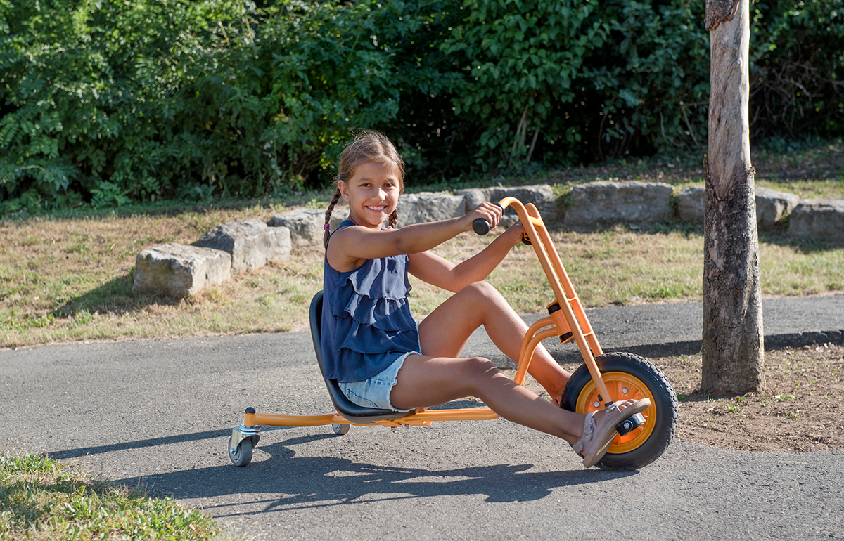 TopTrike Drift Rider driftrike med bevægelige baghjul – fra 5 år