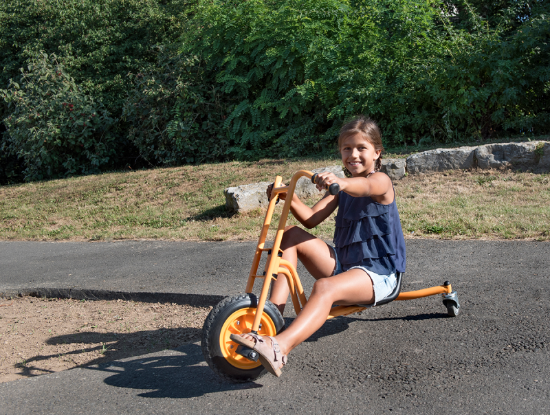 TopTrike Drift Rider driftrike med bevægelige baghjul – fra 5 år