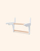 FitWood PAHKA dip station – hvid/birk