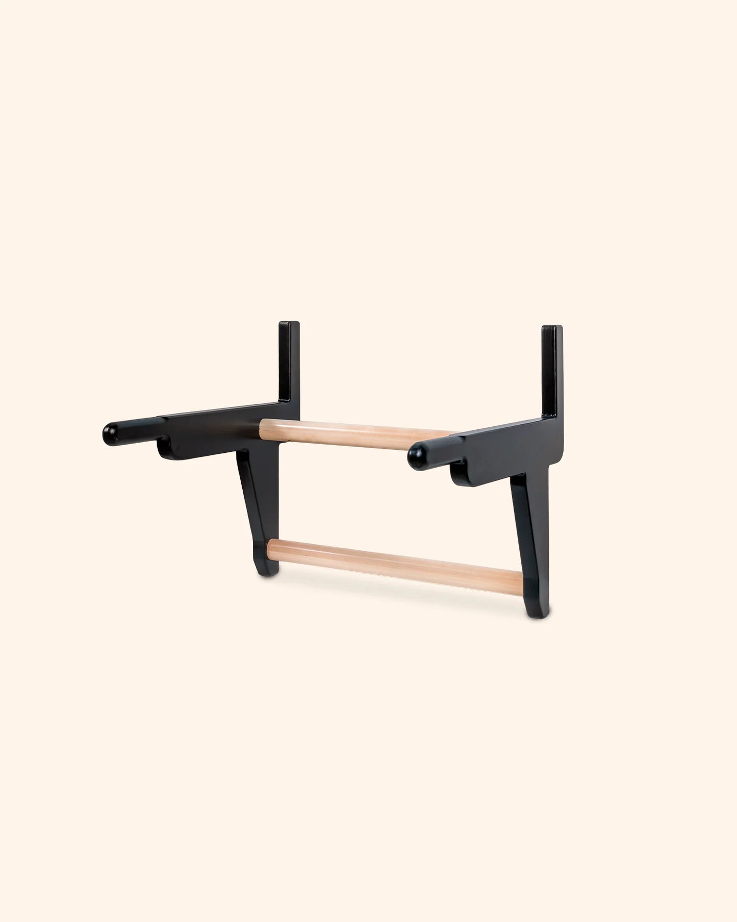 FitWood PAHKA dip station – sort/birk