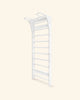 FitWood AARNI vægribbe med pull-up greb 220 cm – hvid