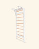 FitWood AARNI vægribbe med pull-up greb 220 cm – hvid / birk