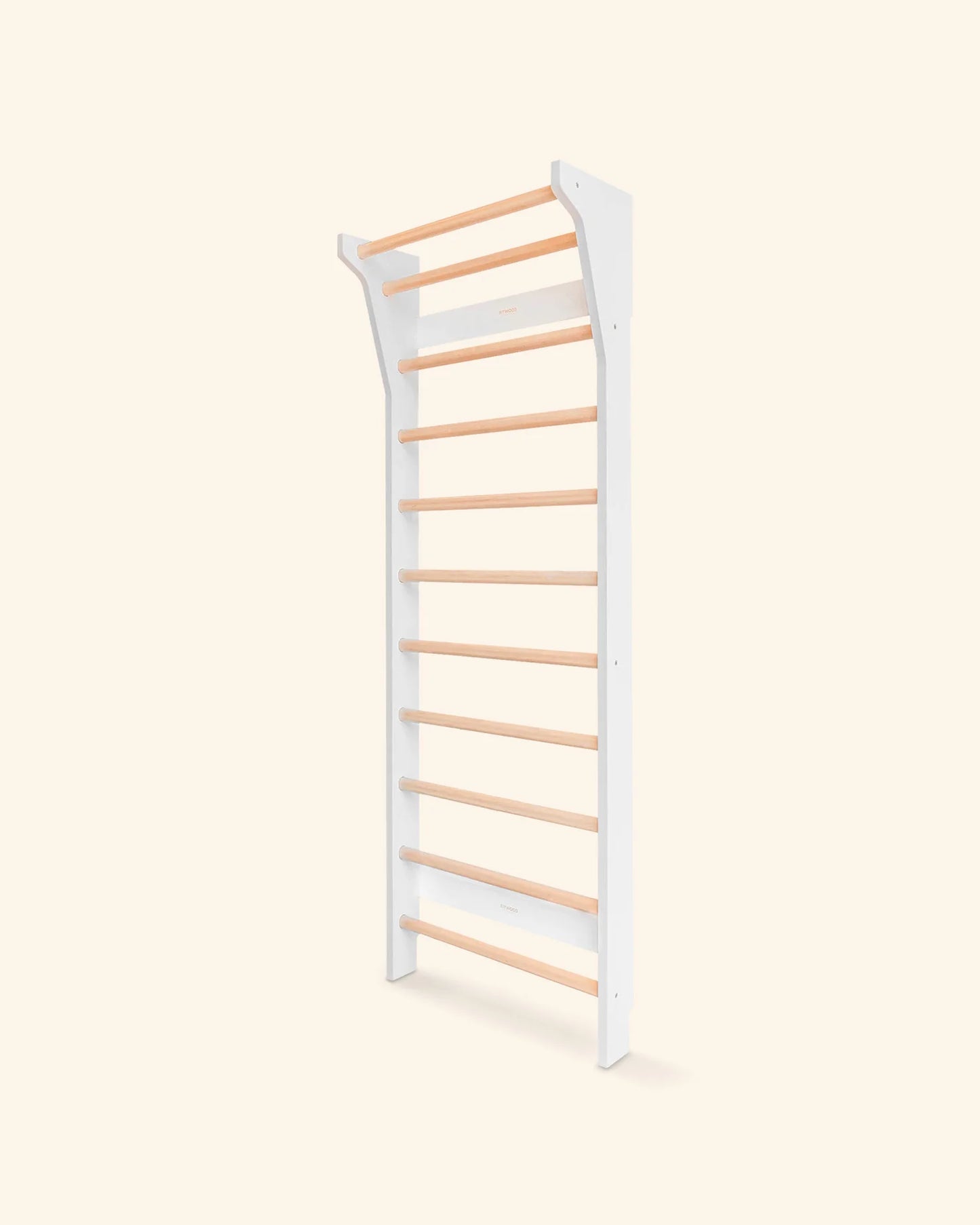 FitWood TAIMI vægribbe 220 cm – hvid / birk