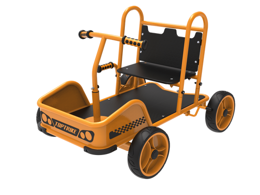 TopTrike Buddy Car Push & Drive køretøj til 2 børn – fra 4 år