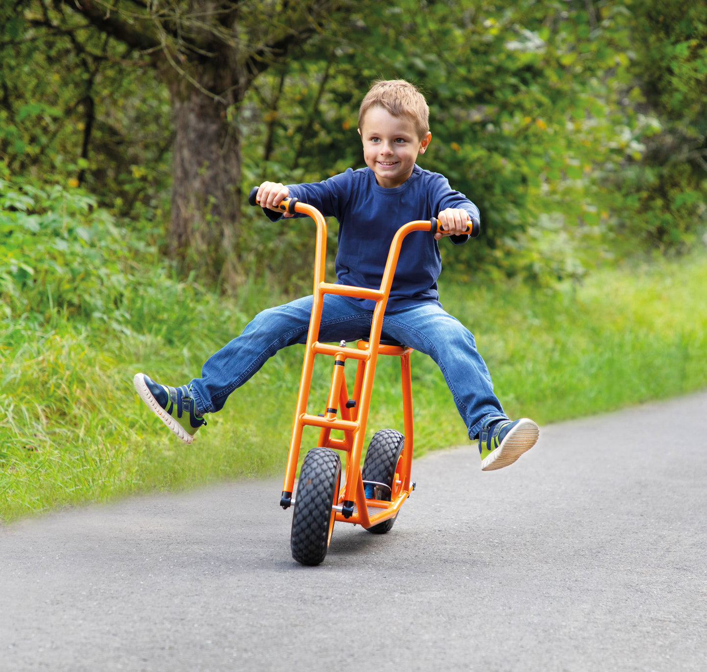 TopTrike Seat Scooter 2-i-1 løbehjul og balancecykel med sæde