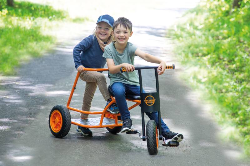 TopTrike Shuttle Trike Maxi trehjulet cykel med ståplads til større børn