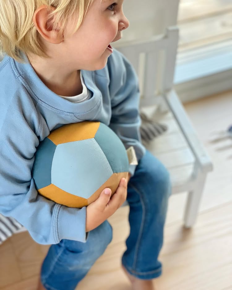 Fabelab stofbold til baby – Cobblestone Mix
